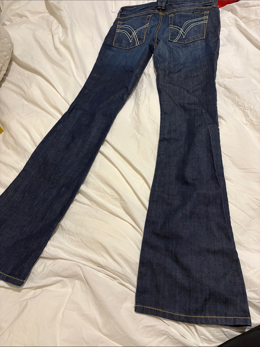 William Rast Women's Dark Blue Flare Jeans